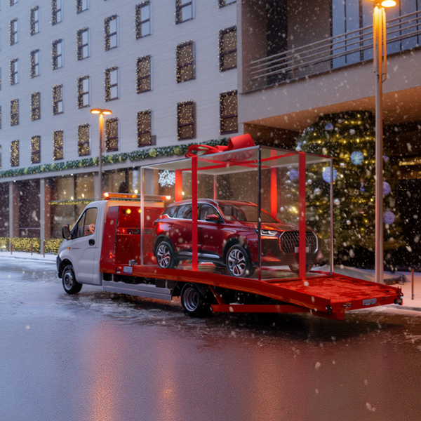 Оставайтесь дома. Автомобиль уже едет.